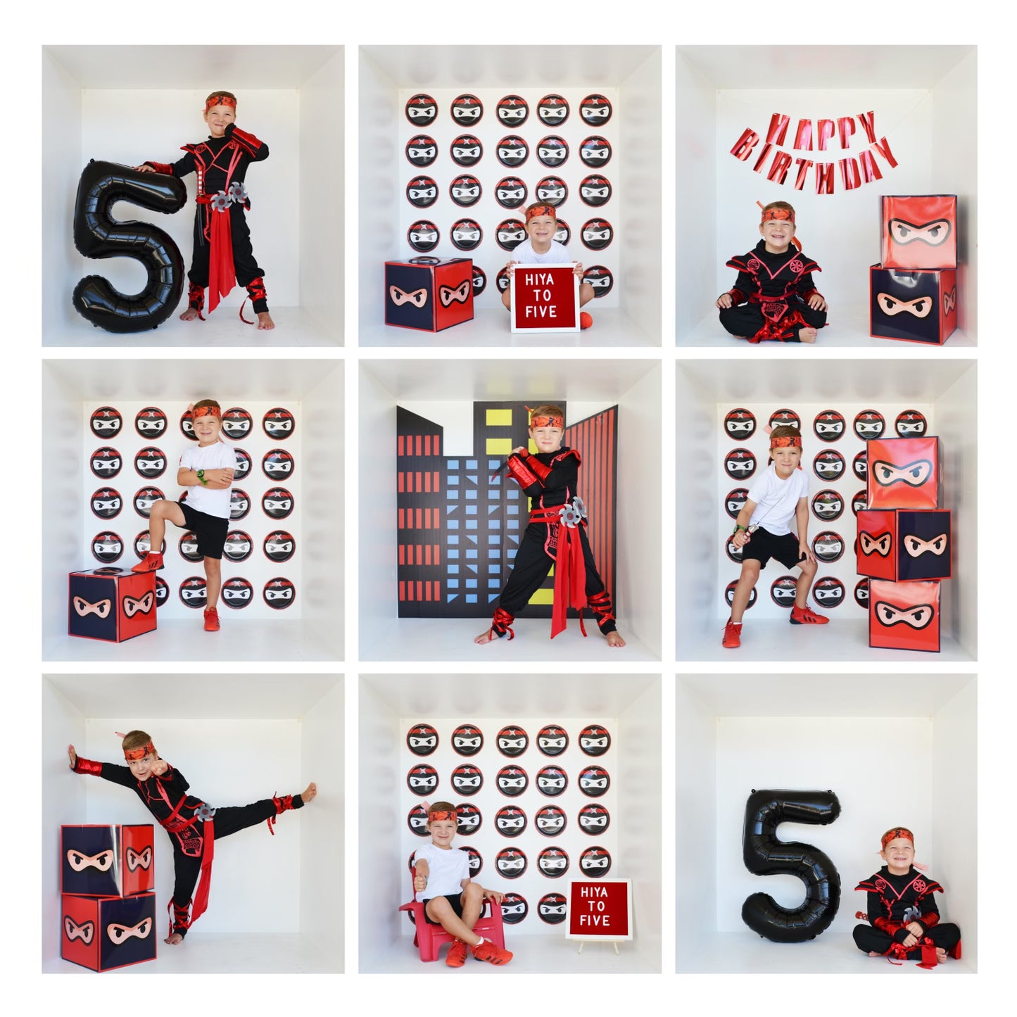 Birthday Session: Ninja Theme