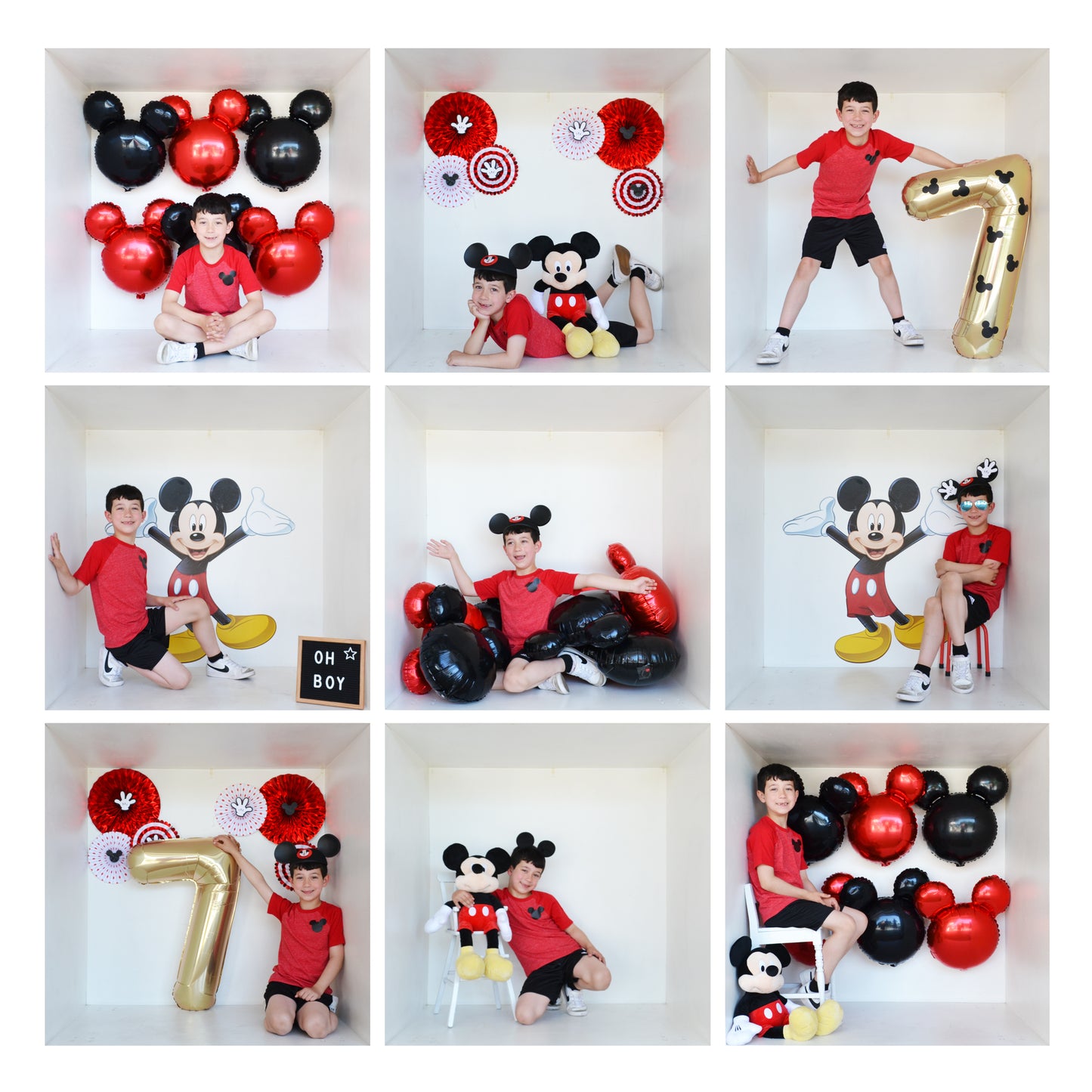 Mickey + Me Theme Birthday Session