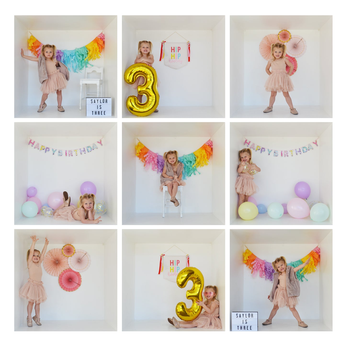 Pastel Theme Birthday Session